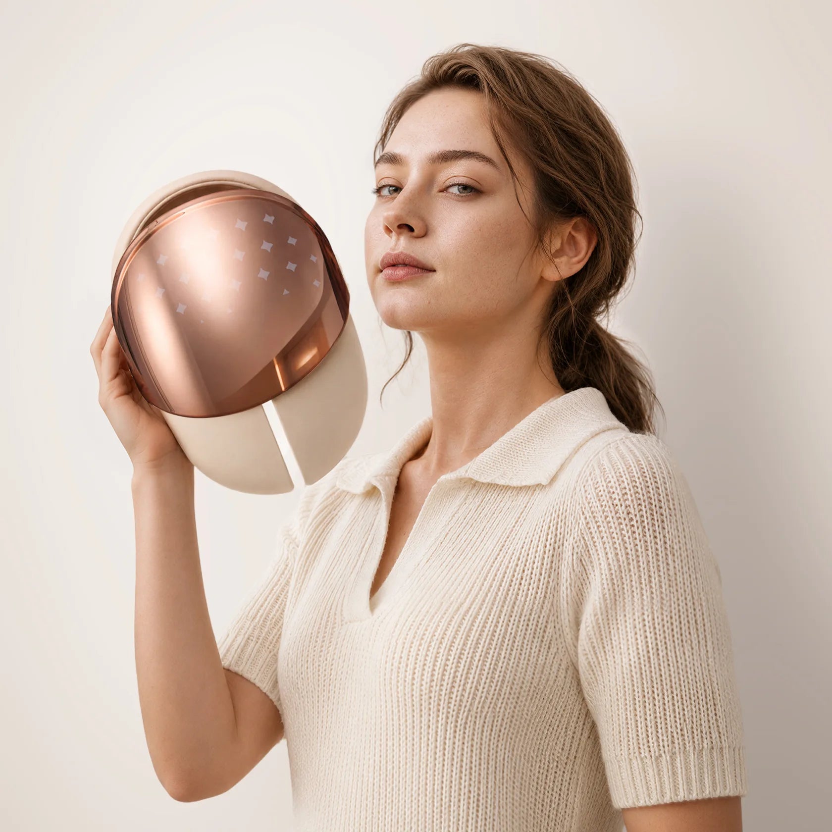 railia Rai-FACE AI Skin Analysis LED Face Mask – Gold Edition