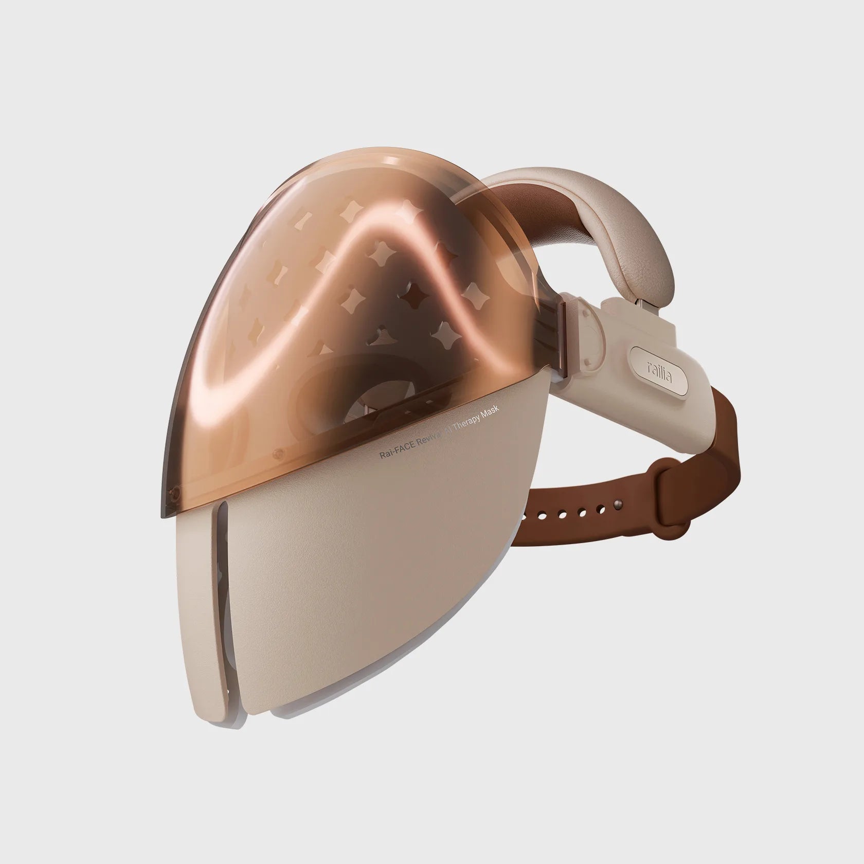 railia Rai-FACE AI Skin Analysis LED Face Mask – Gold Edition