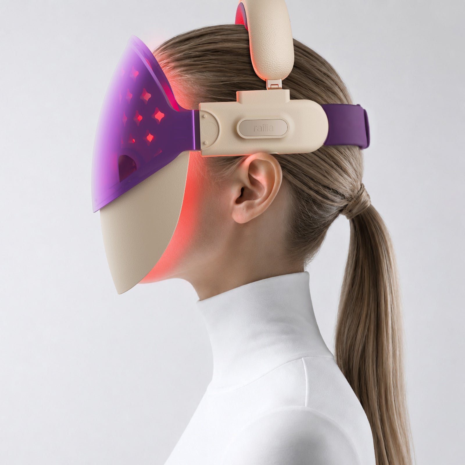 railia AI Skin Analysis LED Face Mask – Sapphire Edition