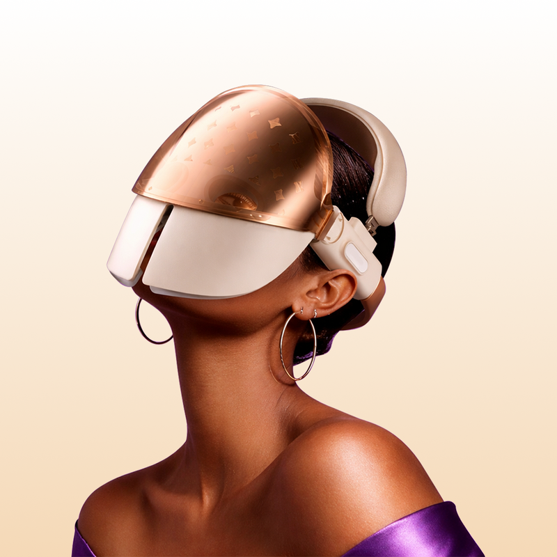 Rai-FACE Revival Al LED Light Therapy Mask - Gold Edition
